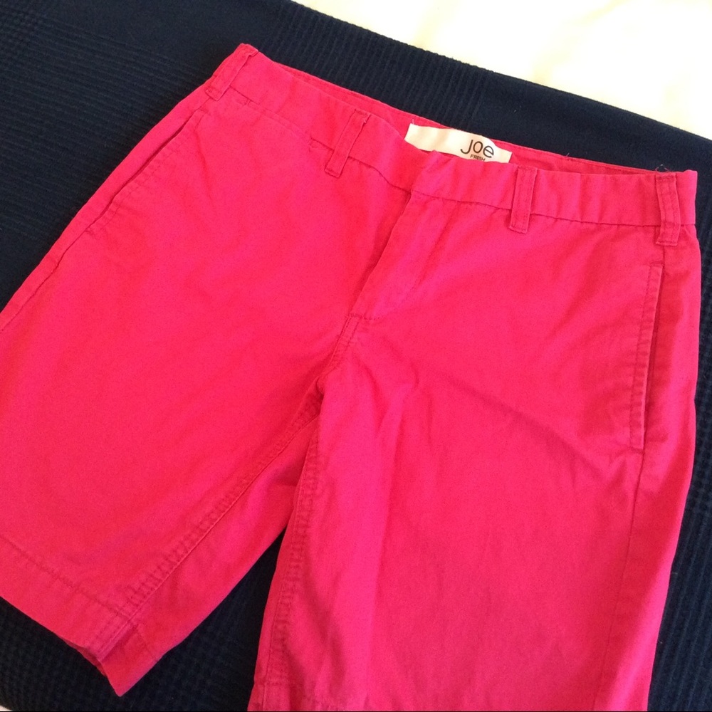 🛑 SOLD!!! JOE FRESH Women’s Cotton Pink Walking Shorts - Picture 2 of 4